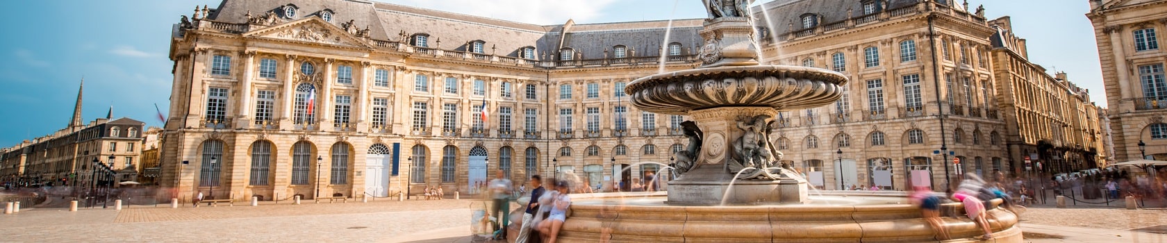 Viñedos en la región de Burdeos